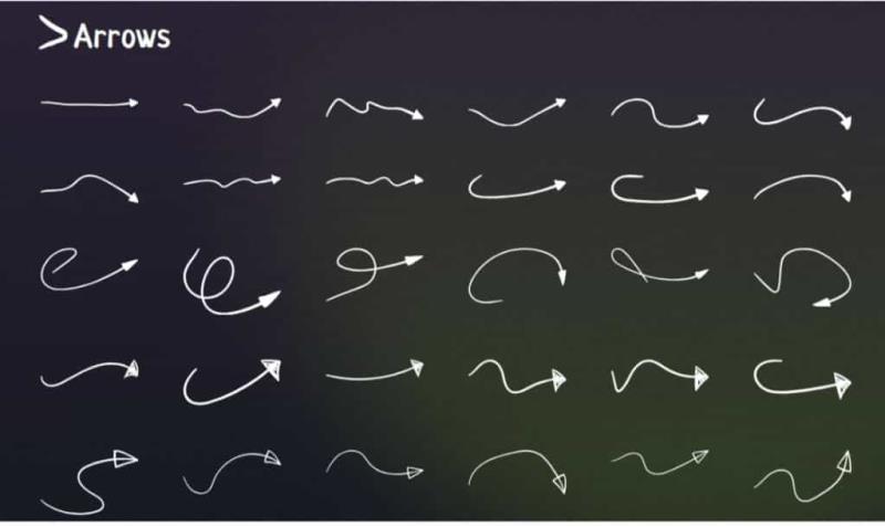 Svg DooDle Drawings 獨特手工塗鴉風格 SVG 圖示，免費下載商業使用
