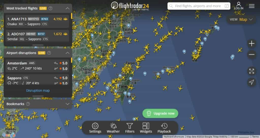 Flightradar24：即時追蹤全球飛航，輕鬆掌握飛機位置及到達時間