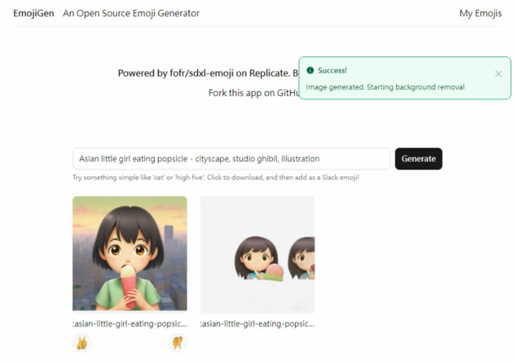 EmojiGen:免費線上 AI 表情生成器,輕鬆製作有 Apple 風格的 PNG 表情圖片 EmojiGen:免費線上 AI 表情生成器,輕鬆製作有 Apple 風格的 PNG 表情圖片