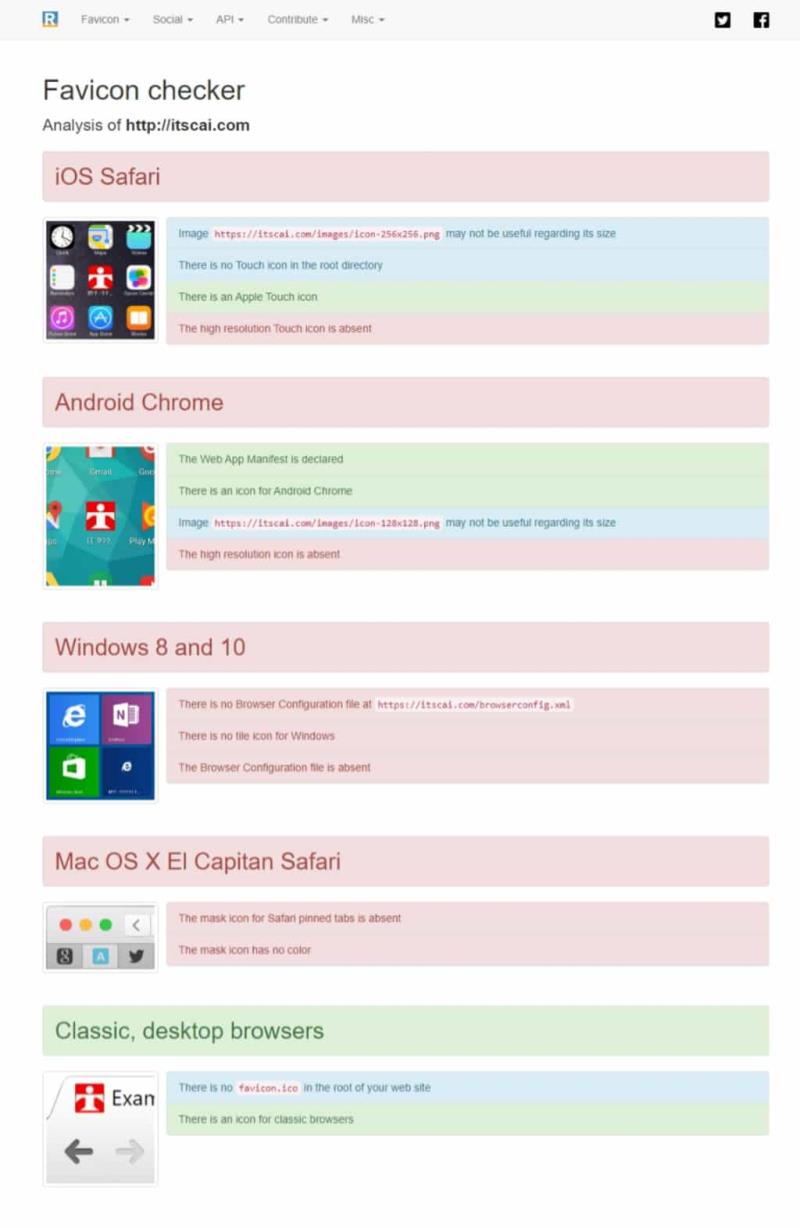 RealFaviconGenerator：平台與瀏覽器適用的網站Favicon檢查與製作工具