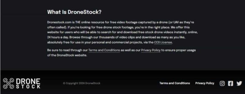 DroneStock：免費無人機空拍影片素材庫，適用於個人和商業專案
