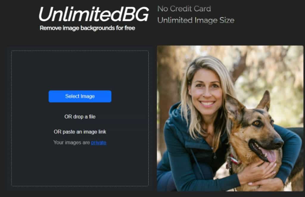 UnlimitedBG：免註冊、無使用次數限制的圖片背景移除與替換 AI 工具