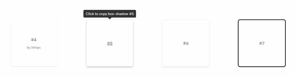 CSS Box-Shadow Examples: 輕鬆複製和應用的 CSS 陰影範例