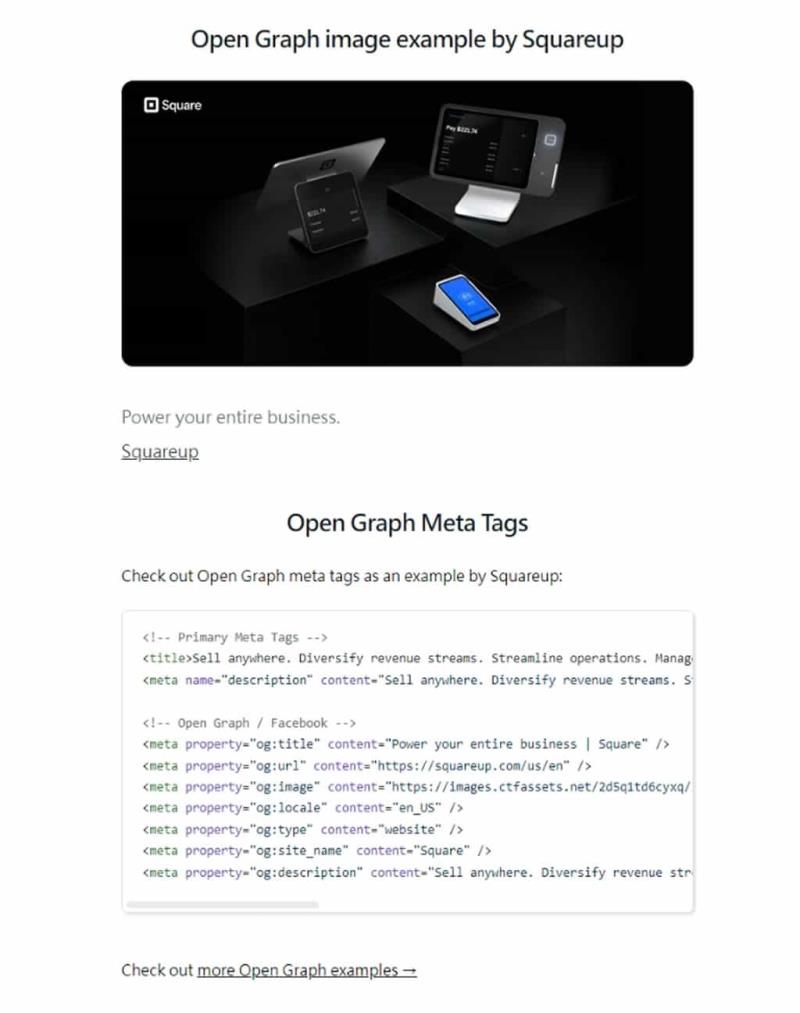 Open Graph Examples：完整指引和實用工具提升網頁在社群網站上的呈現