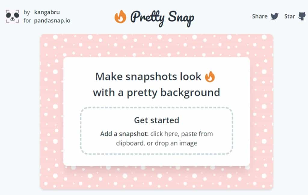 Pretty Snap：線上圖片相框添加免費工具，輕鬆美化分享圖片