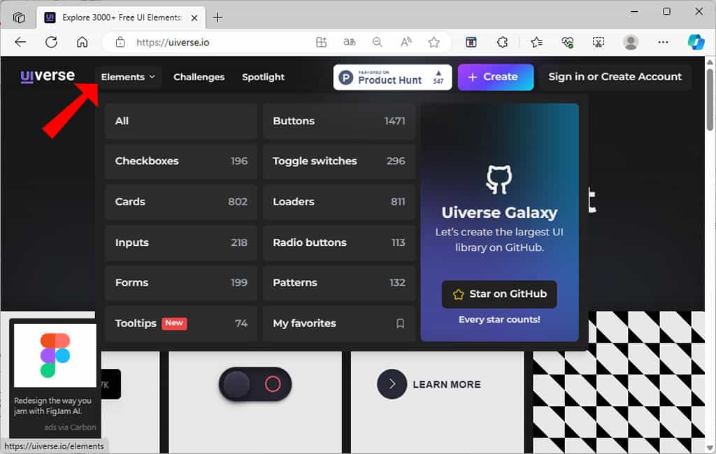 UI verse 開放原始碼的網頁 UI 元件，免費可商用