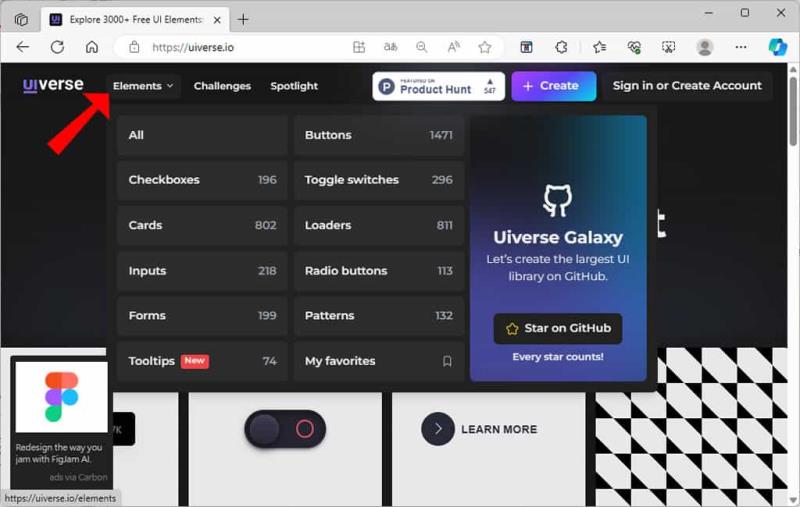 UI verse 開放原始碼的網頁 UI 元件，免費可商用