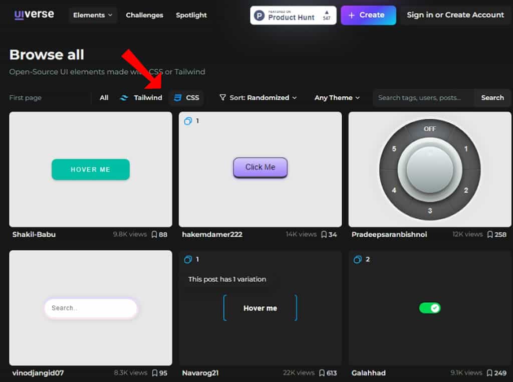 UI verse 開放原始碼的網頁 UI 元件，免費可商用