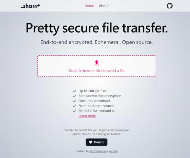 Sharrr：只能下載一次的線上檔案傳輸服務，兼顧安全與隱私