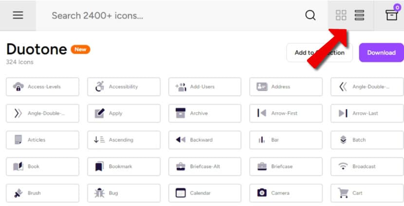 Icofont 網頁、文書、圖片編輯軟體均可用的免費圖示字型