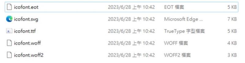 Icofont 網頁、文書、圖片編輯軟體均可用的免費圖示字型