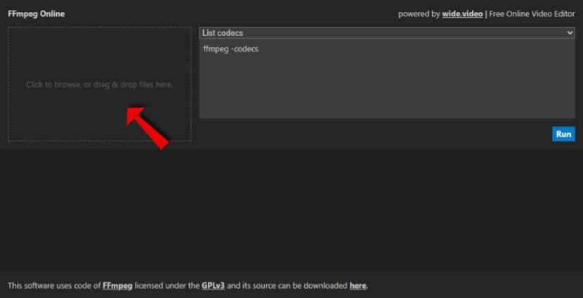 FFmpeg Online 讓 FFmpeg 可以在瀏覽器執行影片轉檔、翻轉、裁剪及擷取圖片 FFmpeg Online 讓 FFmpeg 可以在瀏覽器執行影片轉檔、翻轉、裁剪及擷取圖片