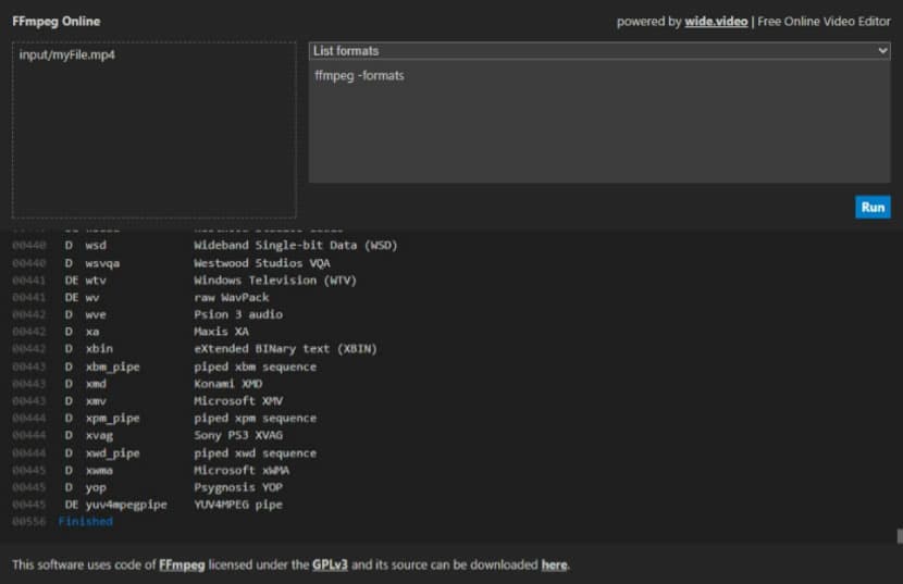 FFmpeg Online 讓 FFmpeg 可以在瀏覽器執行影片轉檔、翻轉、裁剪及擷取圖片 FFmpeg Online 讓 FFmpeg 可以在瀏覽器執行影片轉檔、翻轉、裁剪及擷取圖片
