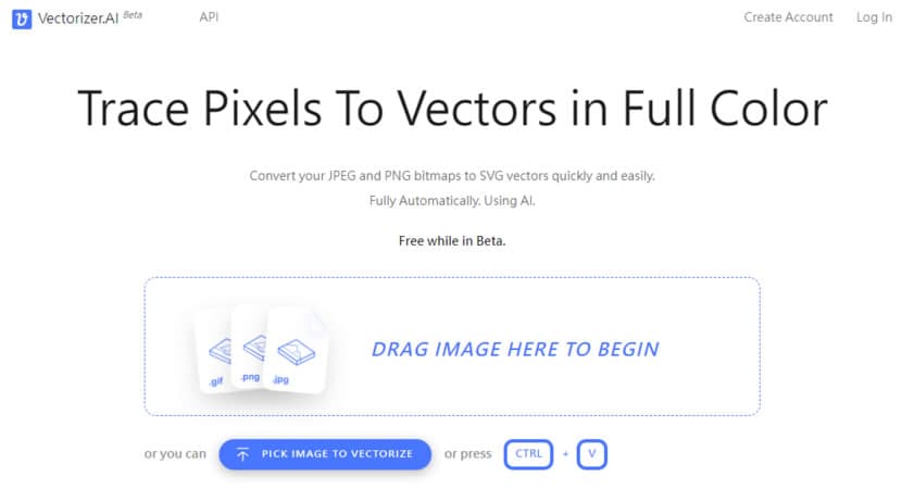 Vectorizer.AI：用 AI 將 JPG、PNG 或 GIF 轉成 SVG 向量圖檔