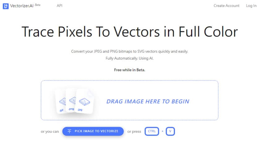 Vectorizer.AI：用 AI 將 JPG、PNG 或 GIF 轉成 SVG 向量圖檔