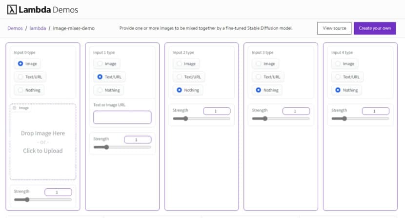 Lambda Labs Image Mixer 圖像混合 AI 免費工具,快速創造全新圖片 Lambda Labs Image Mixer 圖像混合 AI 免費工具,快速創造全新圖片