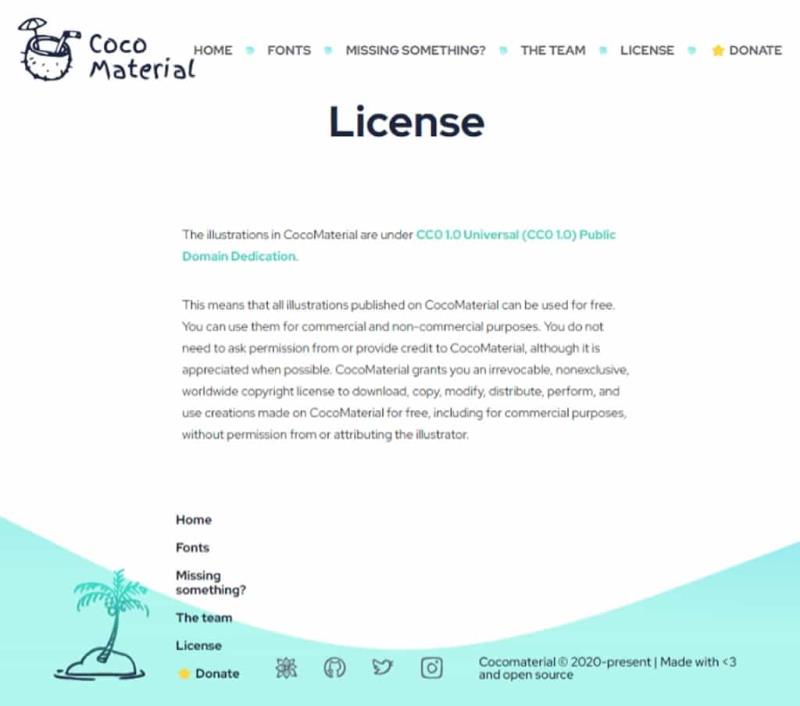 CocoMaterial：免費且開源的手繪插圖庫，可客製化和商用