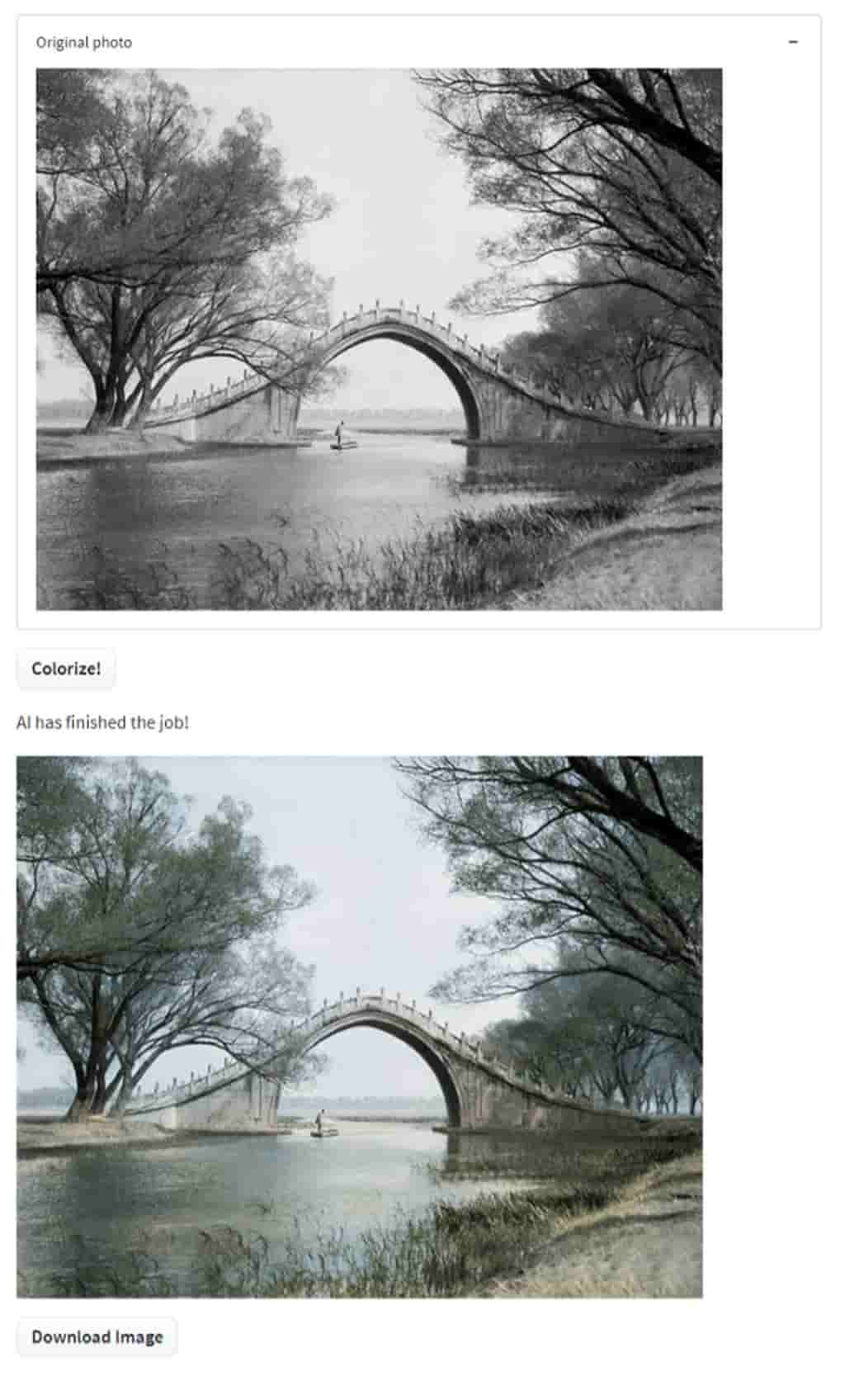 Photo Colorization：自動將黑白老照片轉為彩色的免費 AI 工具