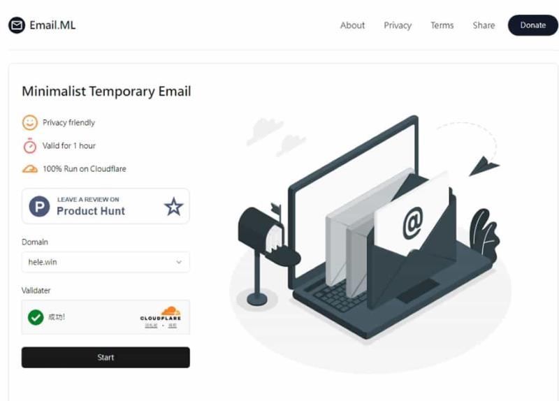 Email.ML:臨時、安全、匿名及免費的一次性電子郵件地址 Email.ML:臨時、安全、匿名及免費的一次性電子郵件地址