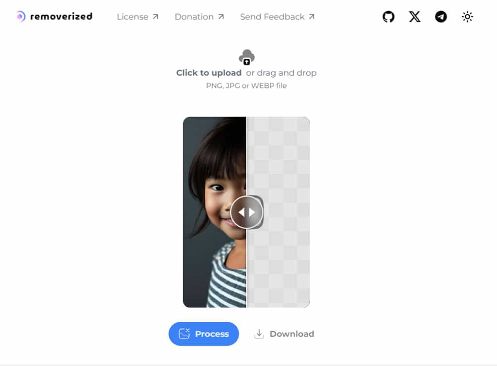 Removerized：免費 AI 圖片背景移除工具，快速、精準且無次數限制
