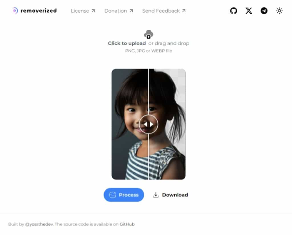 Removerized：免費 AI 圖片背景移除工具，快速、精準且無次數限制