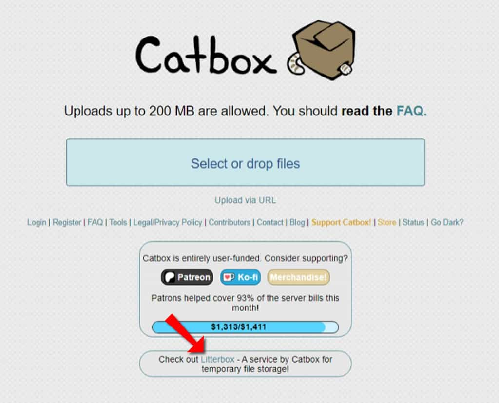 Catbox：免費雲端硬碟儲存與下載服務，支援無帳號上傳和臨時分享