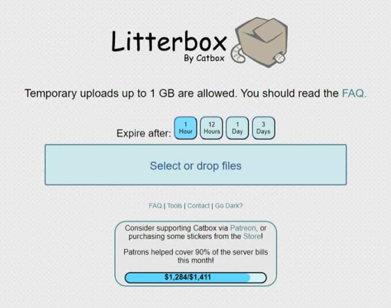 Catbox：免費雲端硬碟儲存與下載服務，支援無帳號上傳和臨時分享
