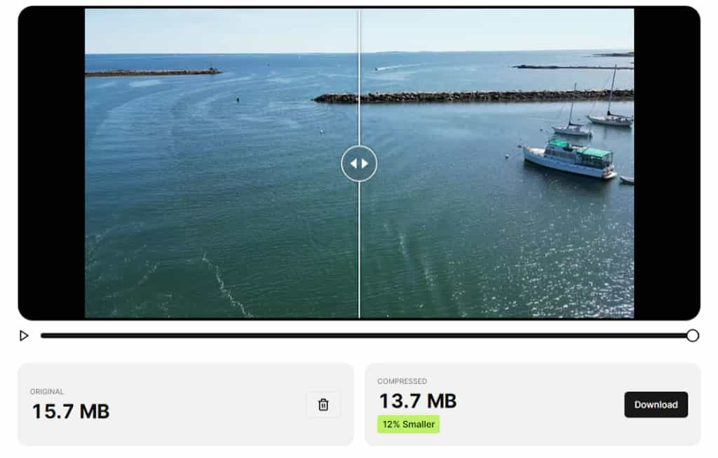 Rotato Video File Compressor：線上影片高壓縮率工具，可保畫質及檔案安全