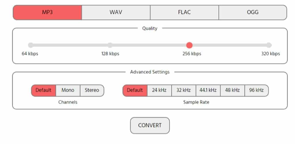 Online Audio Converter:輕鬆處理 MP3、WAV、FLAC 和 OGG 的線上音訊格式轉換工具 Online Audio Converter:輕鬆處理 MP3、WAV、FLAC 和 OGG 的線上音訊格式轉換工具