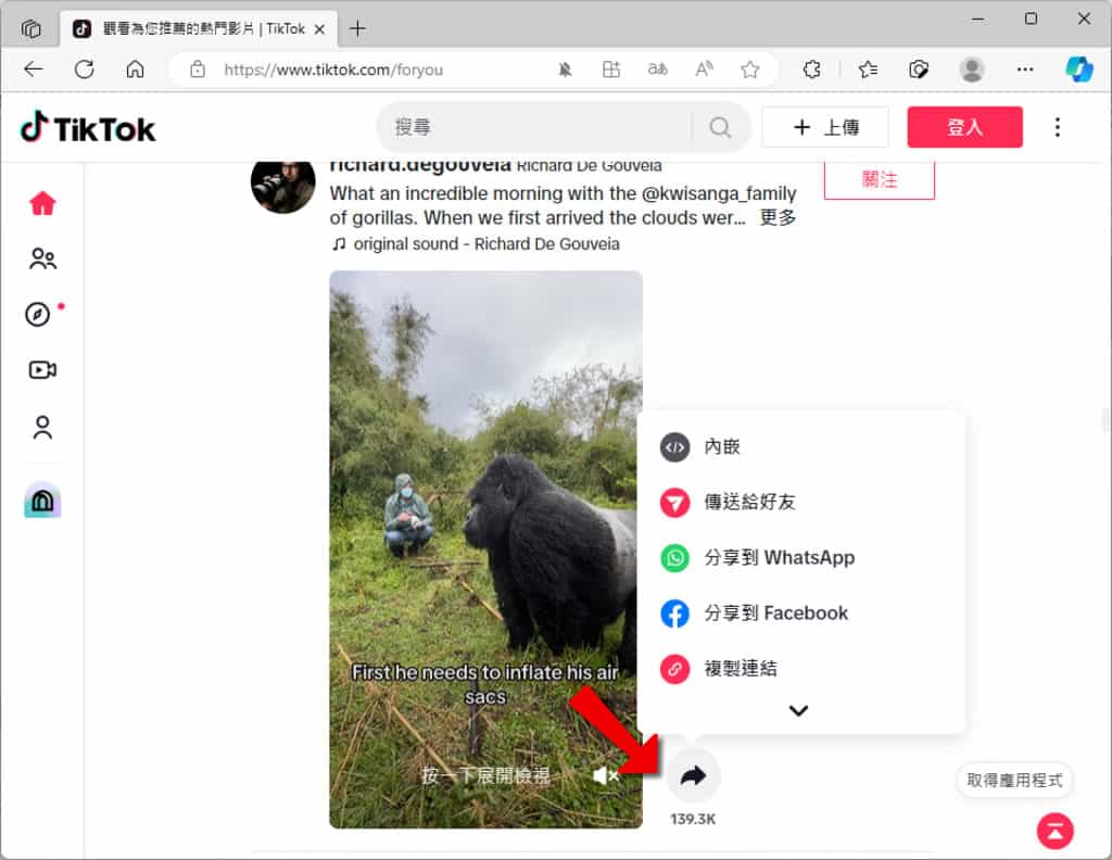 Qload-info 免帳號免費下載 TikTok 影片成 MP4、MP3 格式