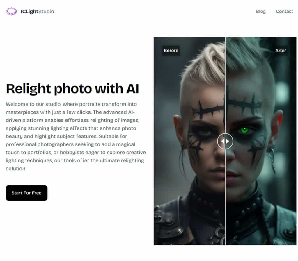 ICLight Studio:免費用 AI 替照片重新打光,無使用次數限制 ICLight Studio:免費用 AI 替照片重新打光,無使用次數限制