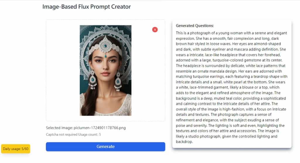 FreeFlux：免費 AI 圖像生成工具，支援多種 AI 模型與圖片提示詞解析功能