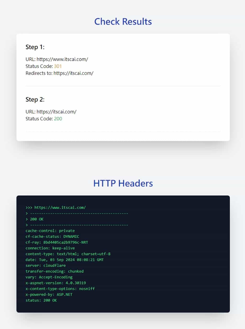 Redirect Checker：免費檢查網址重新定向狀態的工具，回饋 HTTP 狀態碼