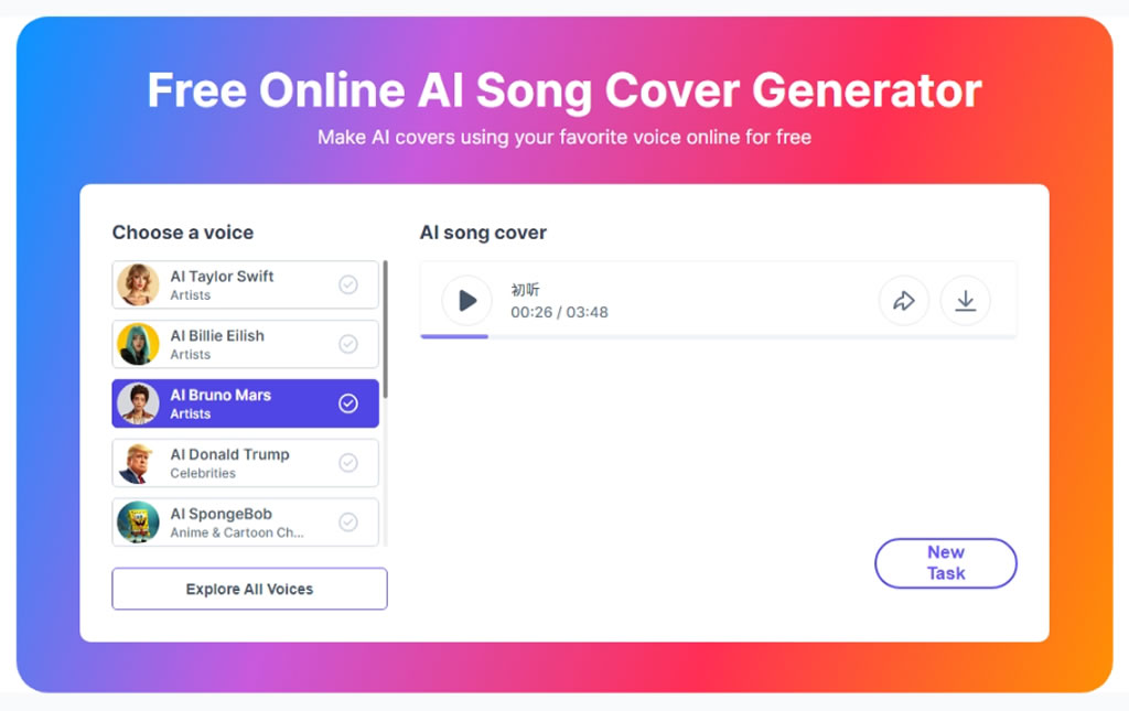 PopPop AI Song Cover Generator:免費 AI 翻唱神器,支援多語音角色與中文歌曲 PopPop AI Song Cover Generator:免費 AI 翻唱神器,支援多語音角色與中文歌曲