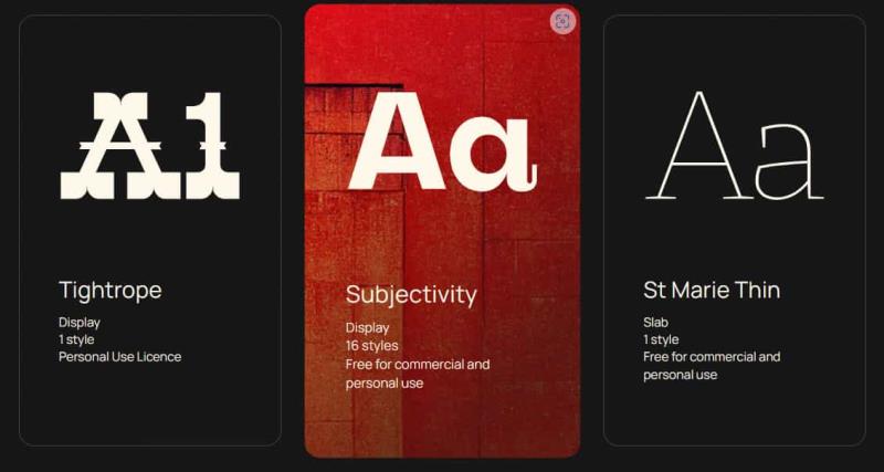 精選免費英文字型庫：Free Faces 提供 Cursive、Display、Monospace 等約 80 款字型
