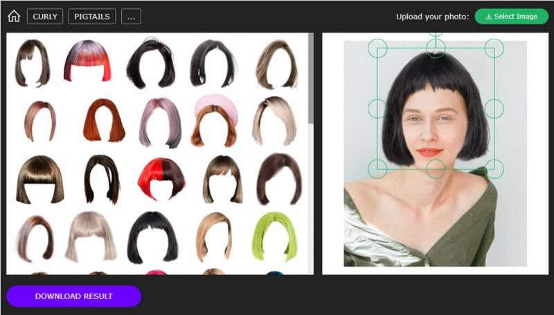 免費線上換髮型工具：Get Color HairStyles 男女適用，支援長短髮與多樣造型選擇