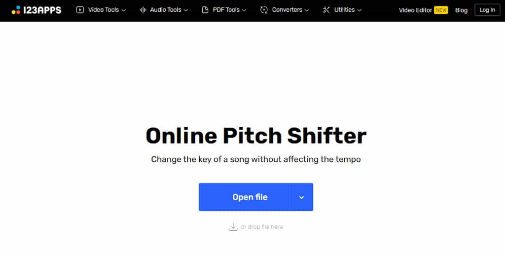 123APPS Online Pitch Shifter:線上免費調整歌曲音調,可升降 Key 及轉檔 MP3、M4R、FLAC 123APPS Online Pitch Shifter:線上免費調整歌曲音調,可升降 Key 及轉檔 MP3、M4R、FLAC