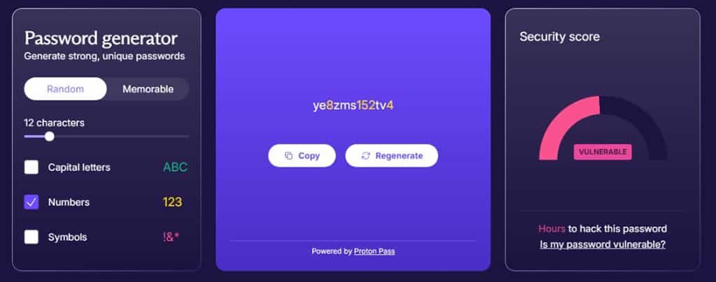 Proton Password Generator：免費高強度密碼產生器，輕鬆提升帳戶安全