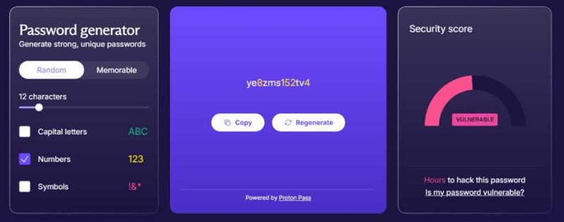 Proton Password Generator：免費高強度密碼產生器，輕鬆提升帳戶安全