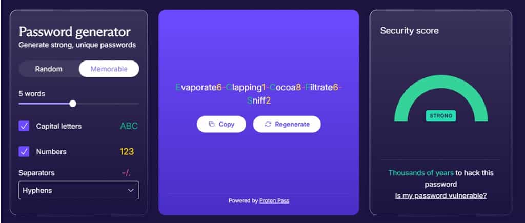 Proton Password Generator：免費高強度密碼產生器，輕鬆提升帳戶安全