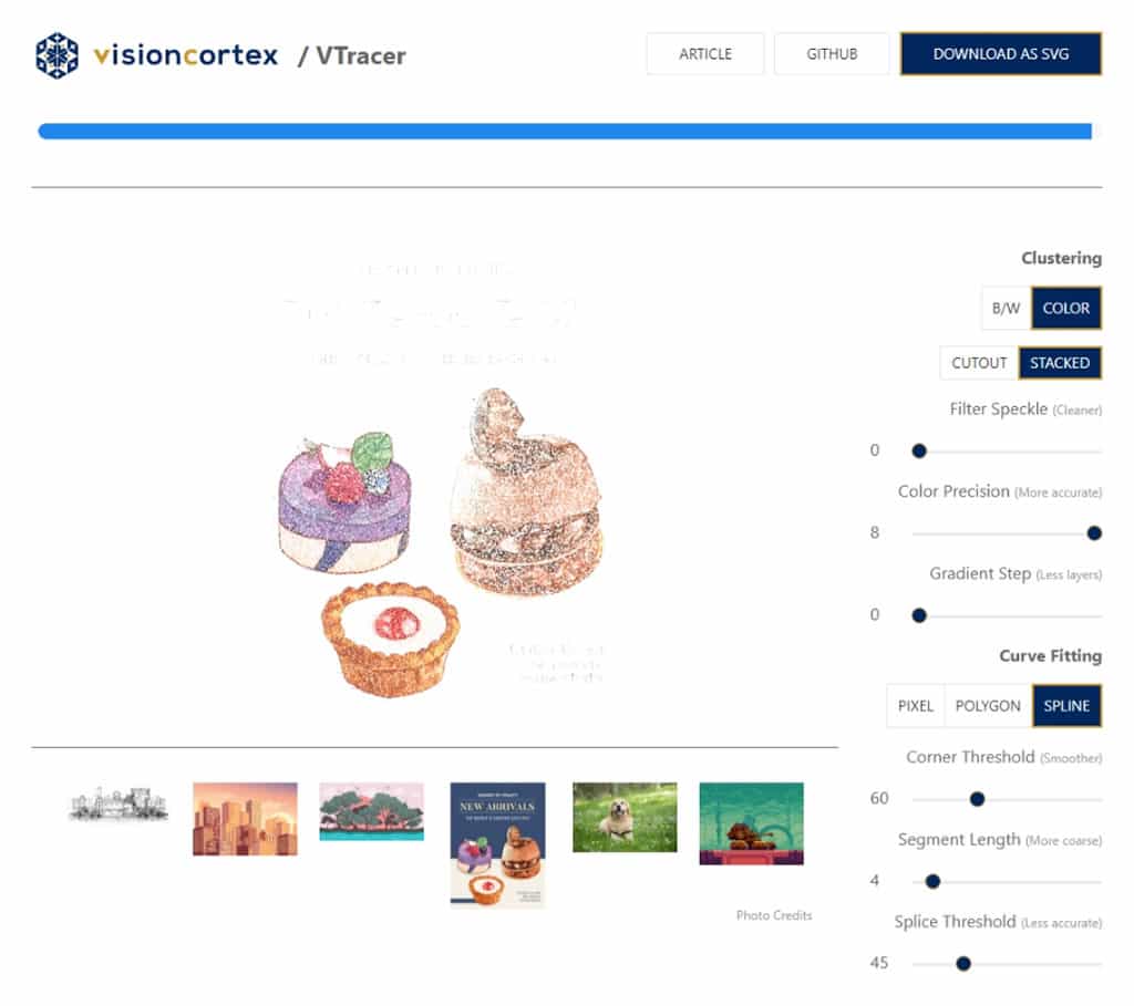 VTracer:線上將圖片轉成向量 SVG 格式,還原度極高完全免費 VTracer:線上將圖片轉成向量 SVG 格式,還原度極高完全免費