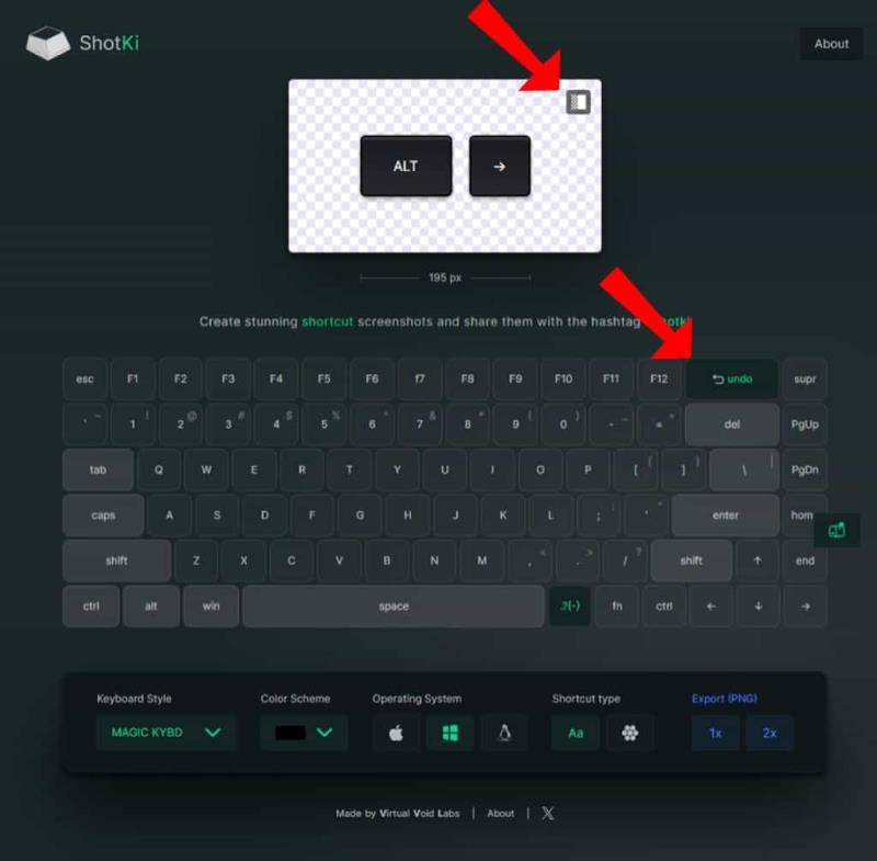 ShotKi：快速生成鍵盤快捷鍵圖片的免費線上工具，支援 Windows、Mac 和 Linux