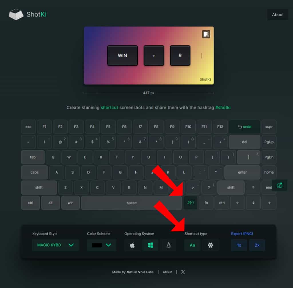 ShotKi:快速生成鍵盤快捷鍵圖片的免費線上工具,支援 Windows、Mac 和 Linux ShotKi:快速生成鍵盤快捷鍵圖片的免費線上工具,支援 Windows、Mac 和 Linux