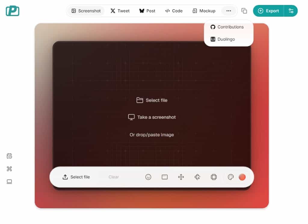 PostSpark 輕鬆替圖片、社群發文、程式碼加入精美外框或 Mockup 的免費線上工具