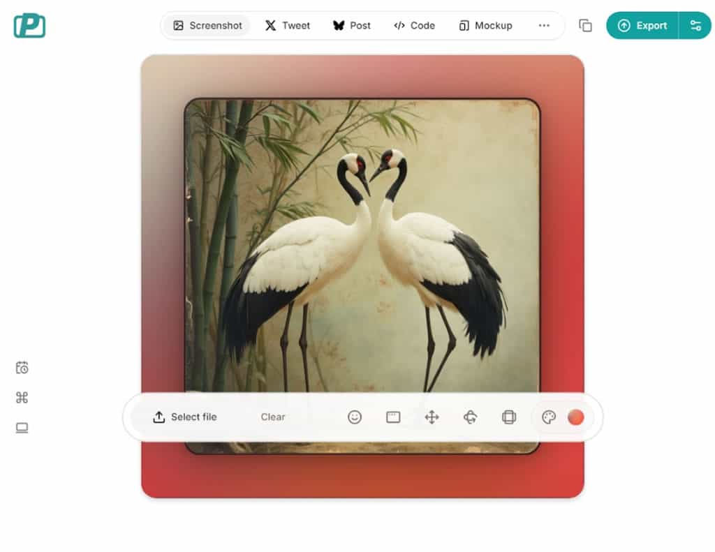 PostSpark 輕鬆替圖片、社群發文、程式碼加入精美外框或 Mockup 的免費線上工具