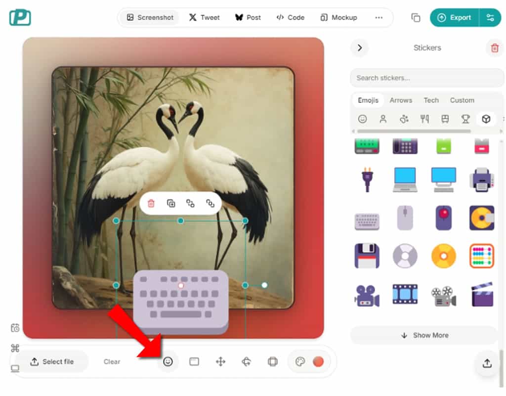 PostSpark 輕鬆替圖片、社群發文、程式碼加入精美外框或 Mockup 的免費線上工具