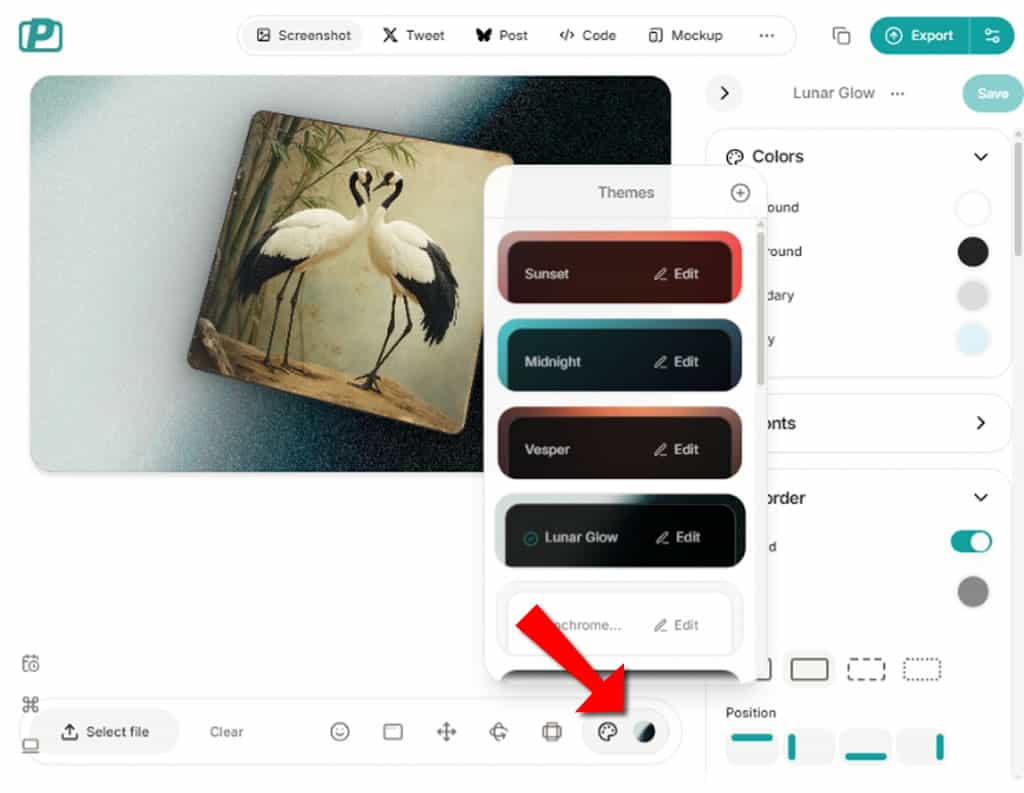 PostSpark 輕鬆替圖片、社群發文、程式碼加入精美外框或 Mockup 的免費線上工具