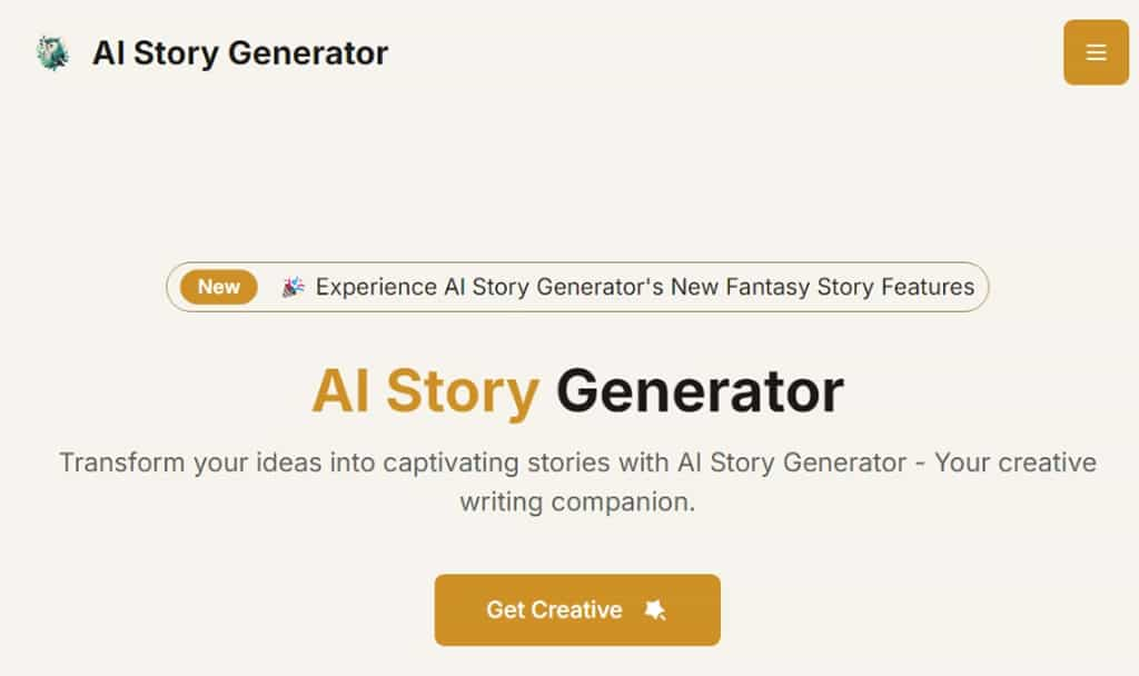 AI Story Generator：免費用 AI 在線上創作各種類型的故事，免註冊無使用次數限制