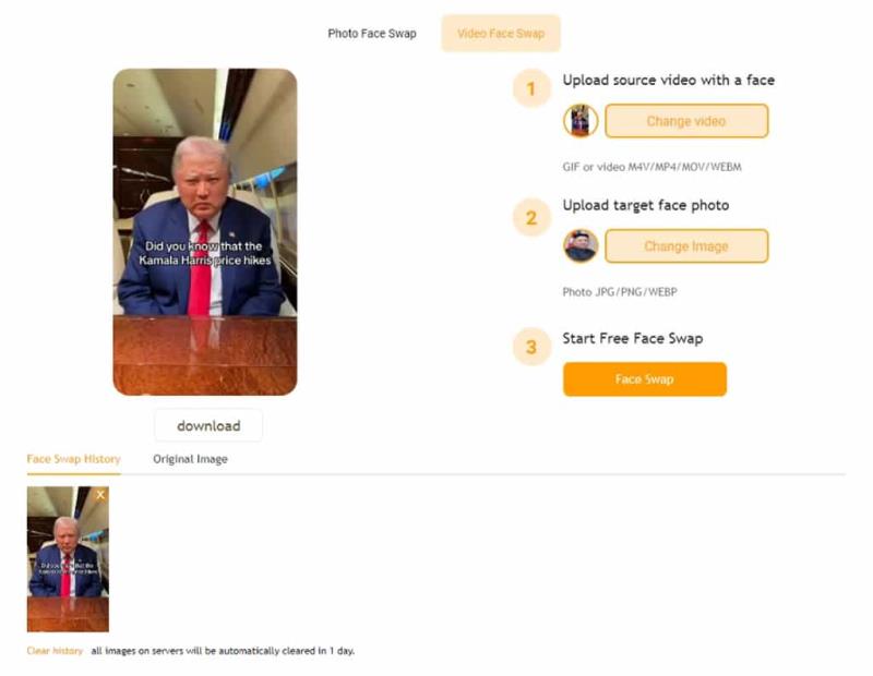 BeArt：免費無限次數的 AI 換臉工具，輕鬆替換照片、影片與 GIF 動畫