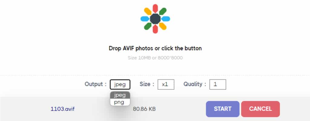Avif2JPG 免費轉換 AVIF 為 JPEG 或 PNG 的線上便捷工具 Avif2JPG 免費轉換 AVIF 為 JPEG 或 PNG 的線上便捷工具